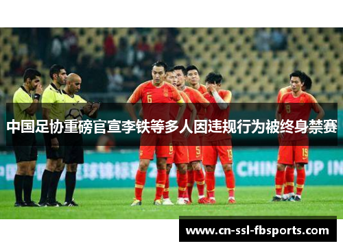 中国足协重磅官宣李铁等多人因违规行为被终身禁赛 中国足协重磅官宣李铁等多人因违规行为被终身禁赛