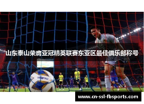 山东泰山荣膺亚冠精英联赛东亚区最佳俱乐部称号 山东泰山荣膺亚冠精英联赛东亚区最佳俱乐部称号